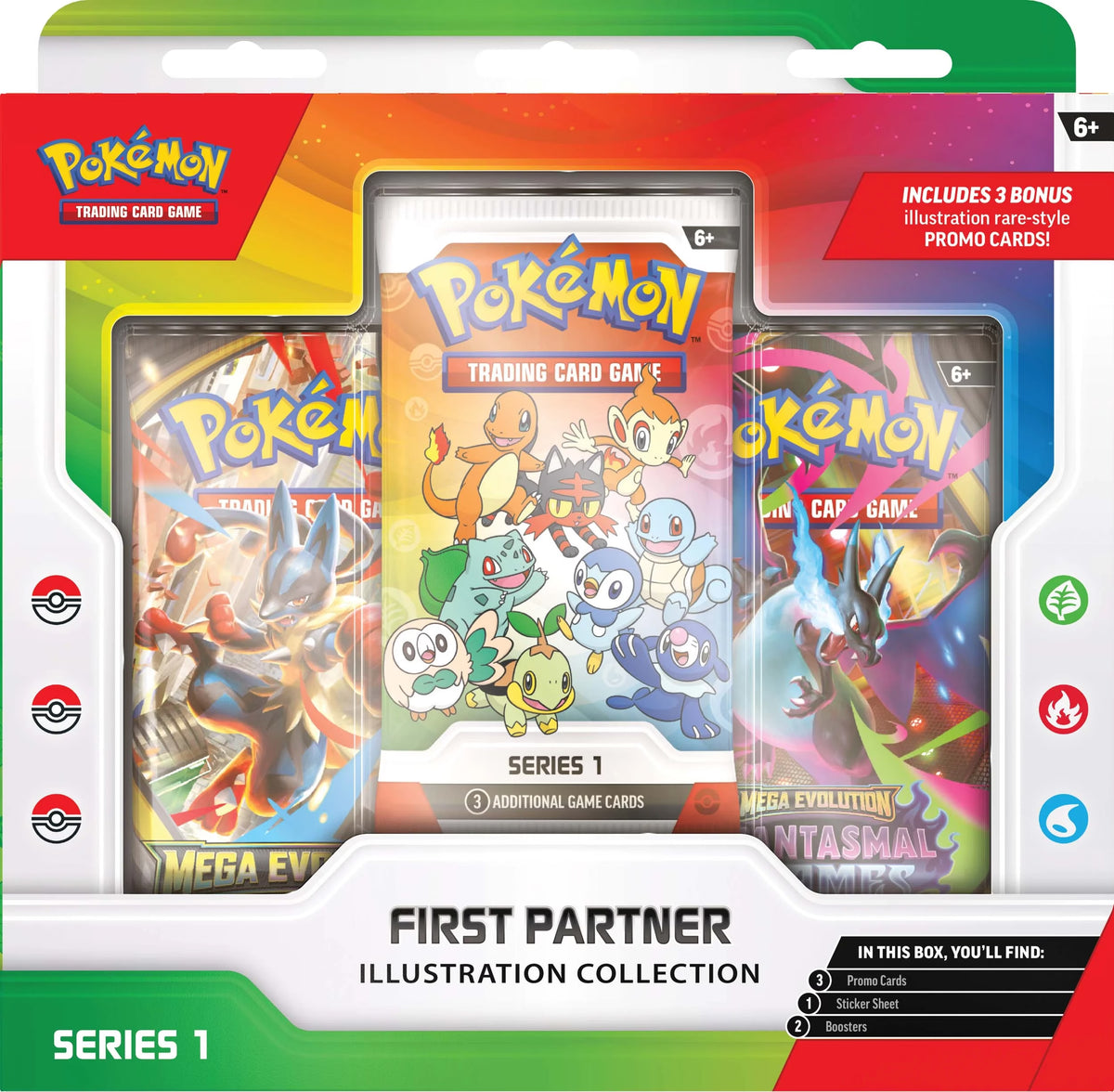 Pokémon TCG | First Partner Illustration Collection: Series 1