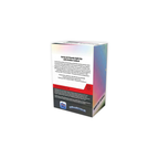 A Prismatic Evolutions Booster Bundle shown from the back.