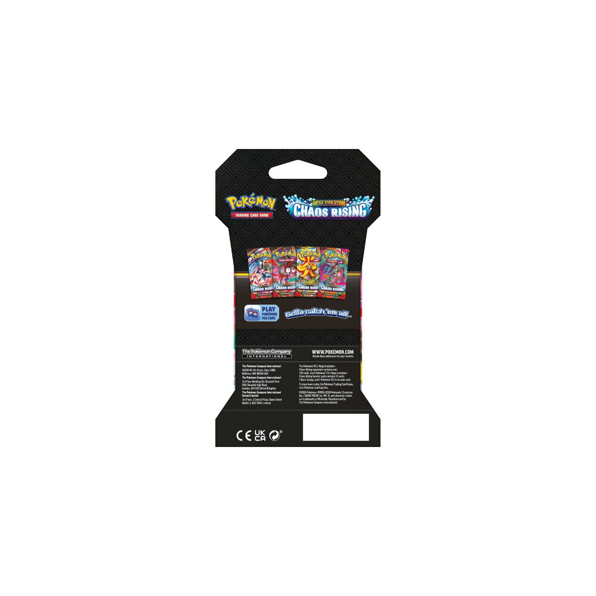Pokémon TCG | Chaos Rising – Sleeved Booster