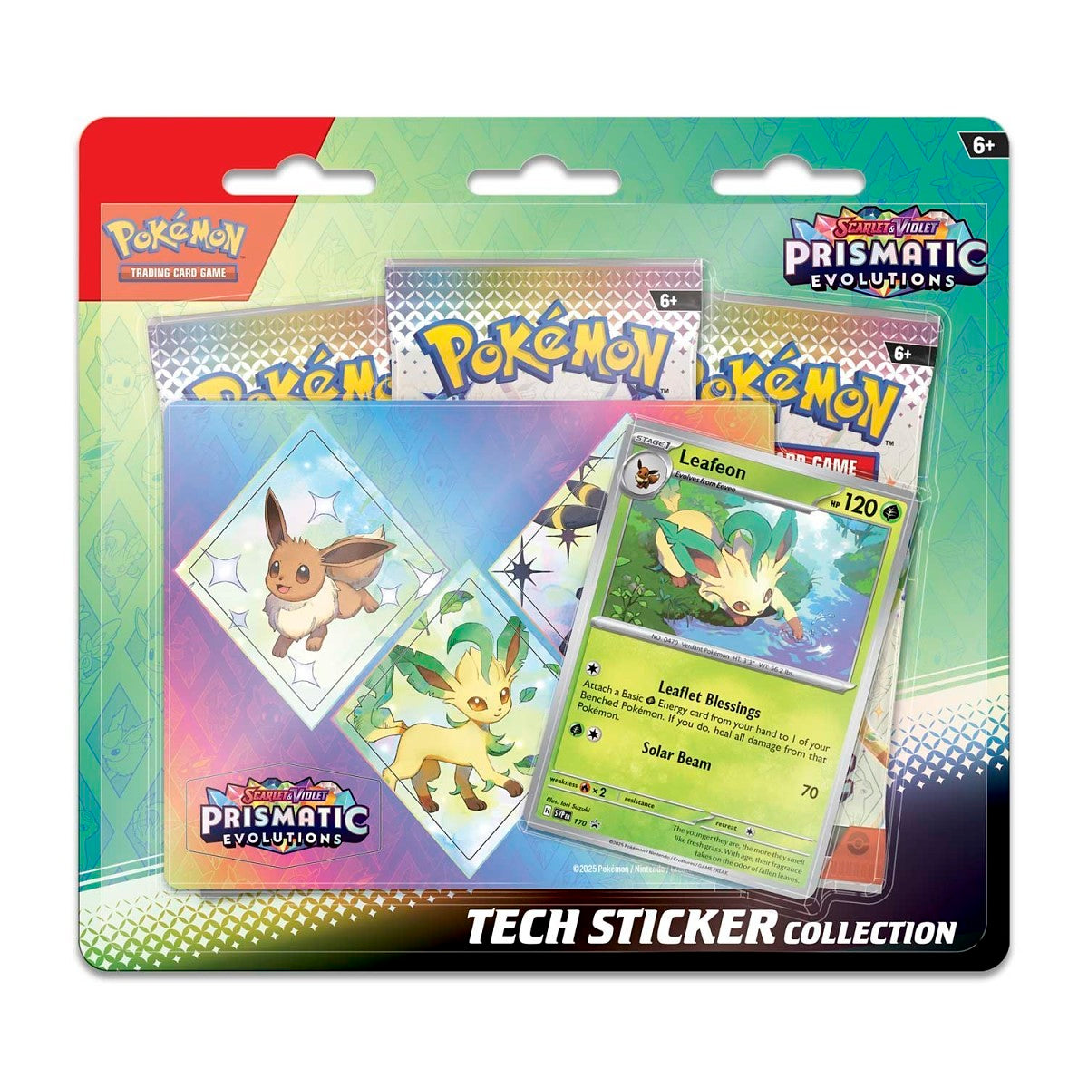 Pokémon TCG | Prismatic Evolutions – Tech Sticker Collection
