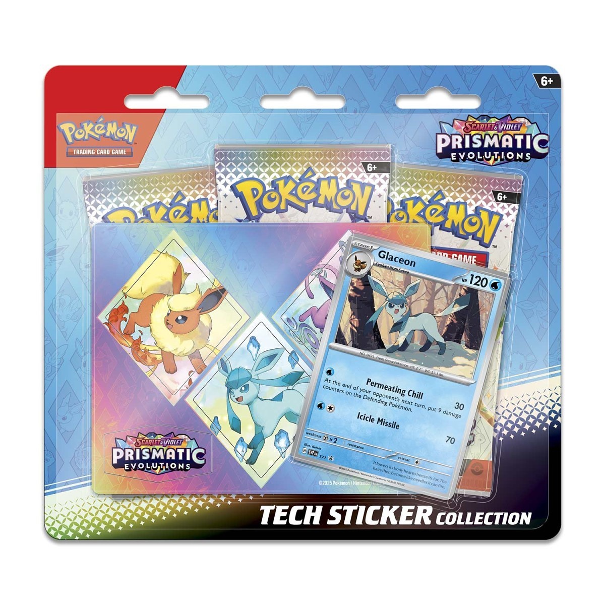 Pokémon TCG | Prismatic Evolutions – Tech Sticker Collection
