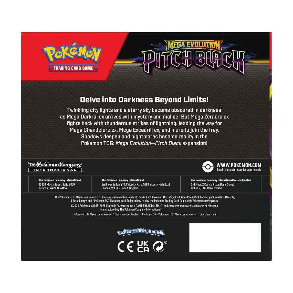 Pokémon TCG | Pitch Black – Booster Box
