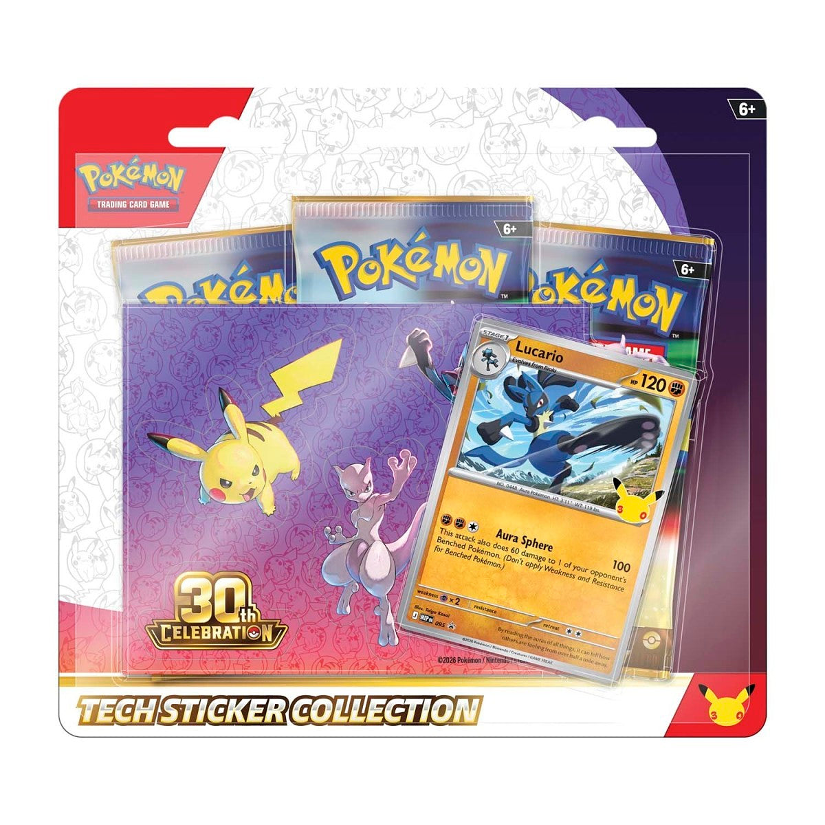 Pokémon TCG | 30th Celebration – Tech Sticker Collection