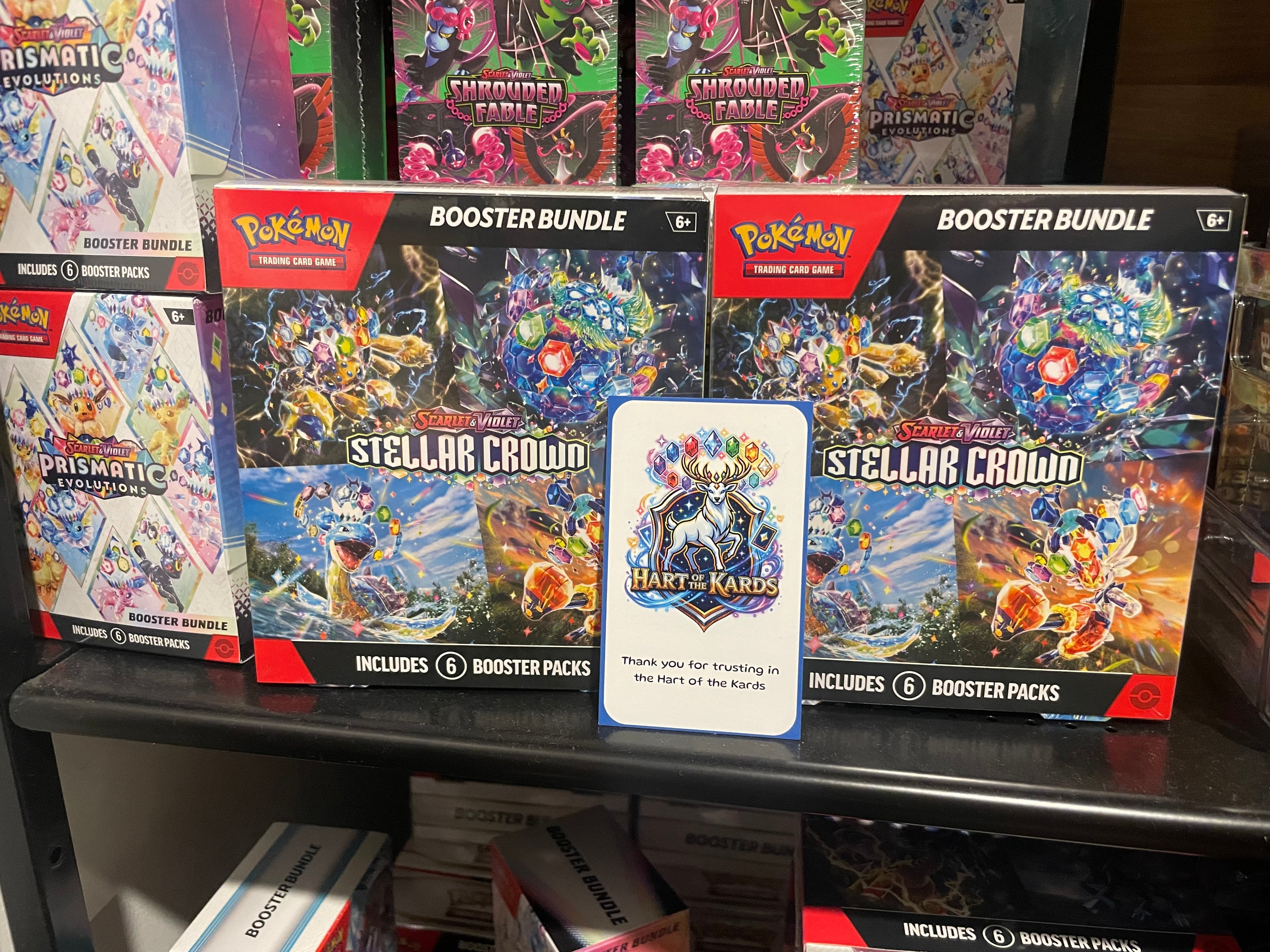 Stellar Crown Booster Bundle | Hart of the Kards Australia