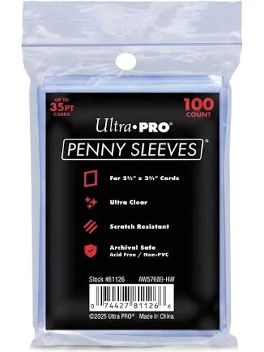 Ultra Pro Penny Sleeves (x100)