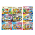 Factory sealed complete set of all 9 Japanese Pokémon TCG 30th Anniversary First Partner boxes front display.